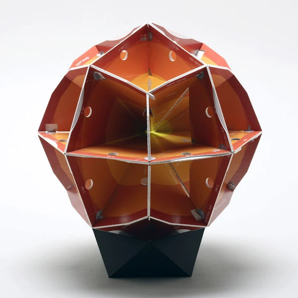 MARUMO PRINTING Geodesic Paper Globe Kit - Additional product image
