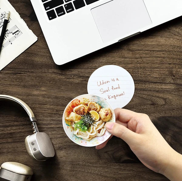 MARUMO PRINTING Udon Memo Pad - Bukkake Udon - Additional product image