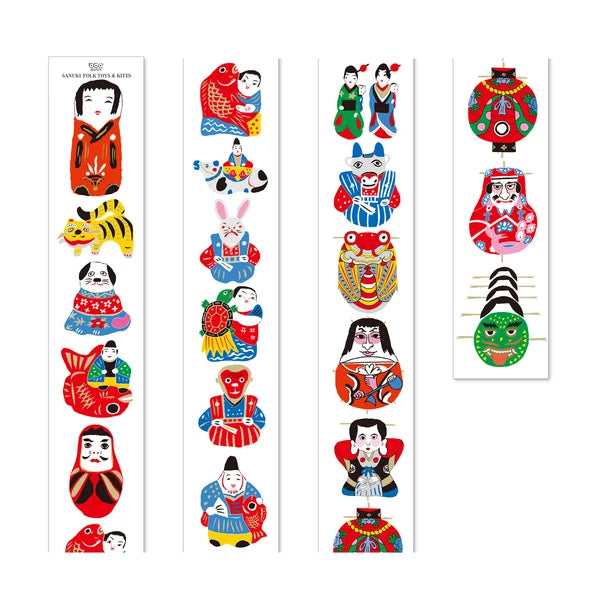MARUMO PRINTING WATOY Japanese Pattern Long Poster A - Additional product image