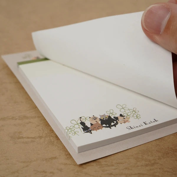 Kinose Printing Uneven Cats UNEVEN CATS Sticky Notes