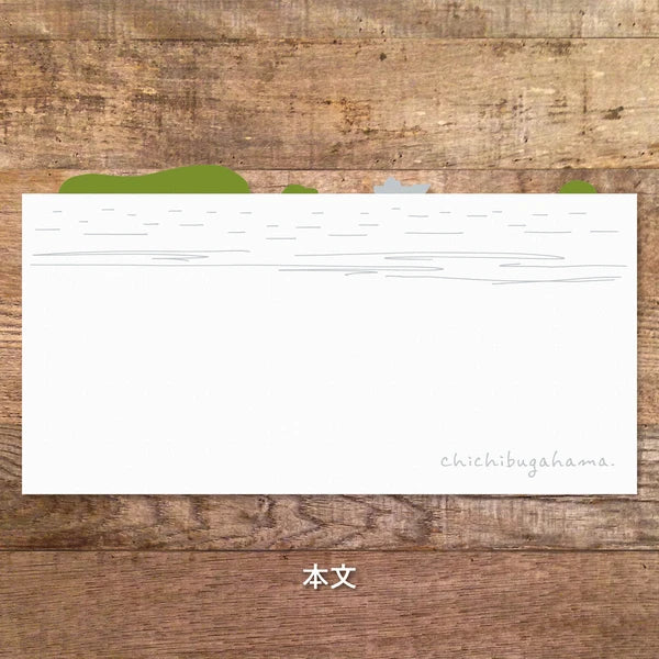 MARUMO PRINTING Chichibugahama Memo Pad - Chichibugahama - Additional product image