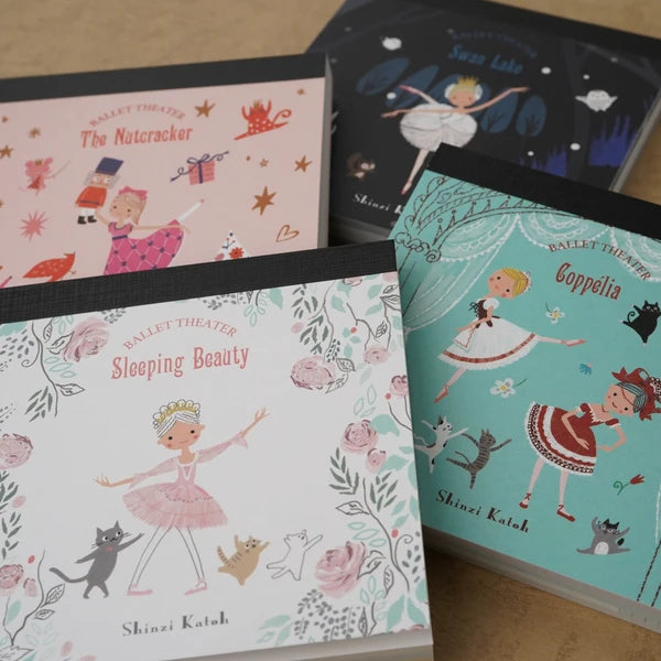 Kinose Printing Ballet Theater Nutcracker Block Memo Pad