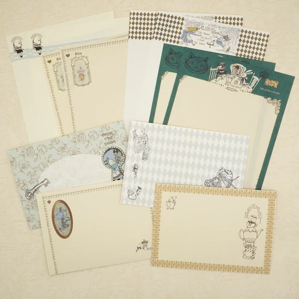 Kinose Printing Alice in Wonderland Drink Me Letter Set