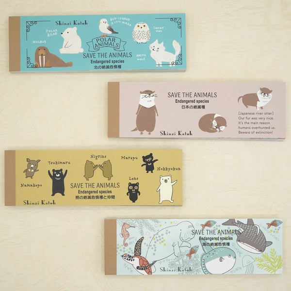 Kinose Printing Northern Endangered Species Mini Letter Pad
