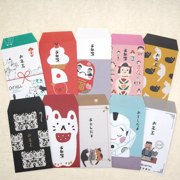 Kinose Printing Single Maneki Neko Money Envelope