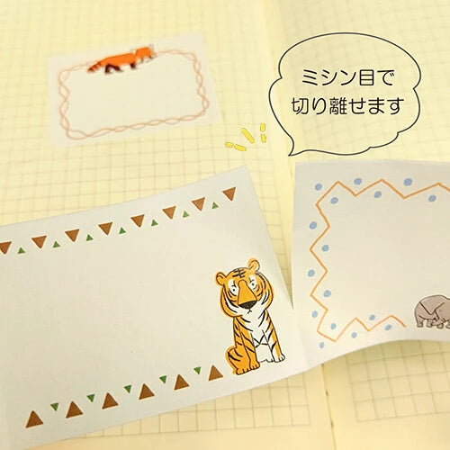 SEAL-DO PRINTING Roll Sticky Notes - Endangered Species Assortment 1