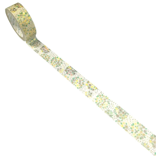 SEAL-DO PRINTING Kirapika Foil Masking Tape - Flower 2