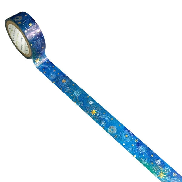 SEAL-DO PRINTING Kirapika Foil Masking Tape - Starry Sky