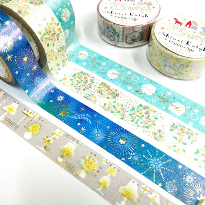 SEAL-DO PRINTING Kirapika Foil Masking Tape - Starry Sky