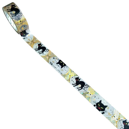 SEAL-DO PRINTING Kirapika Masking Tape - The Black Cat - Additional product image