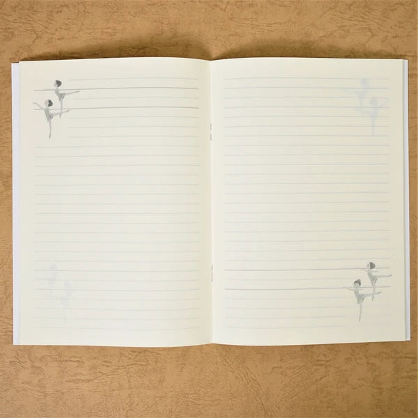 Kinose Printing Ballet Series Arabesque Notebook