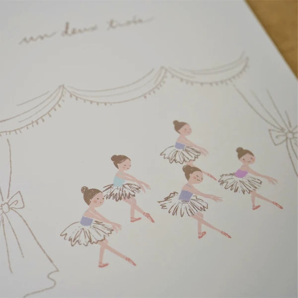 Kinose Printing Ballet Series Révérence Notebook