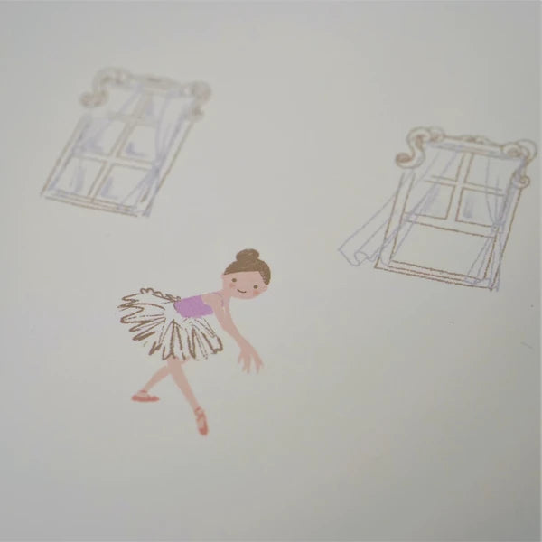 Kinose Printing Ballet Series Révérence Notebook