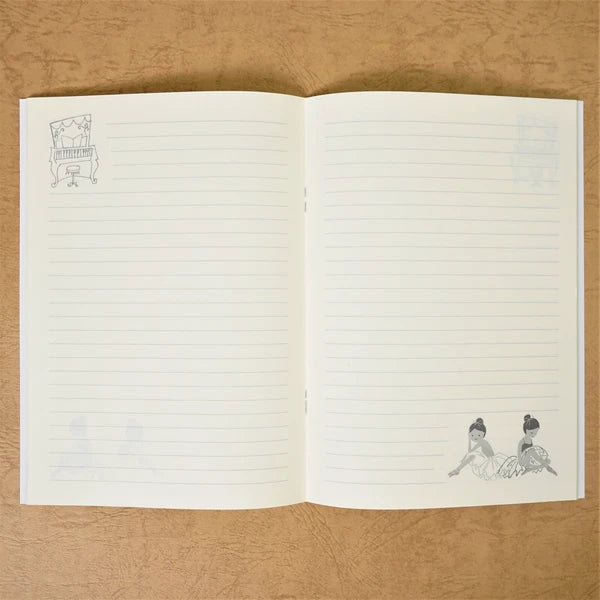 Kinose Printing Ballet Series Plié Notebook