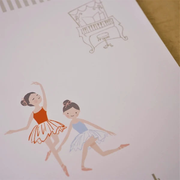 Kinose Printing Ballet Series Plié Notebook