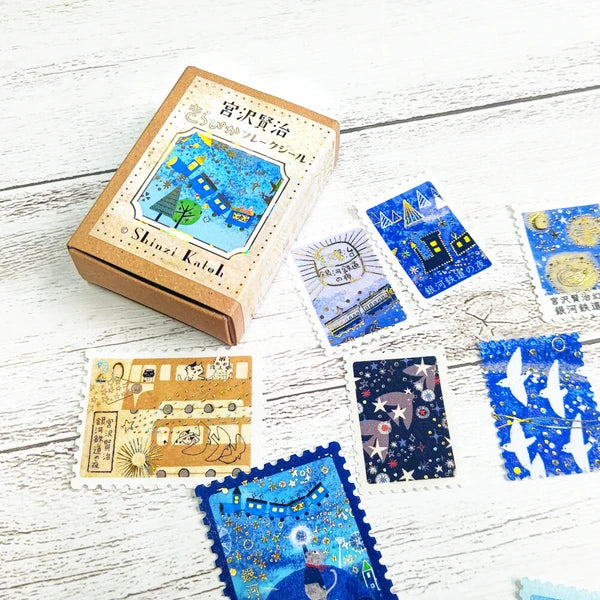 SEAL-DO PRINTING Kirapika Foil Flake Stickers - Night on the Galactic Railroad - Additional product image