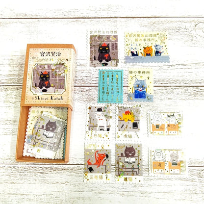 SEAL-DO PRINTING Kirapika Foil Flake Stickers - The Cat's Office - Additional product image