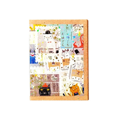 SEAL-DO PRINTING Kirapika Foil Flake Stickers - The Cat's Office - Additional product image