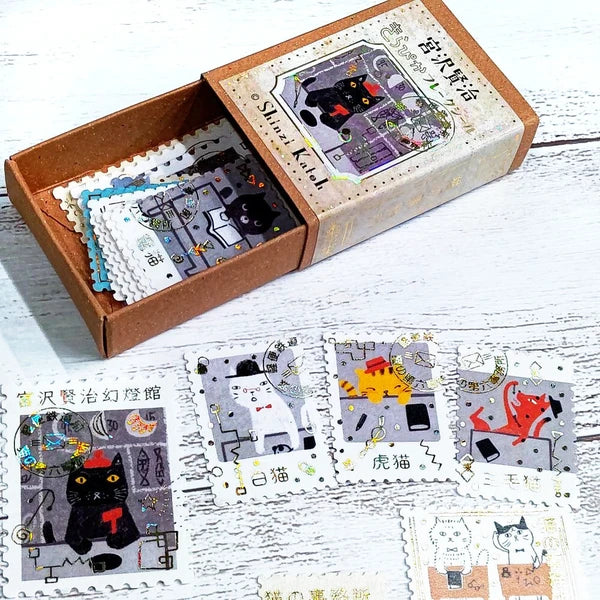SEAL-DO PRINTING Kirapika Foil Flake Stickers - The Cat's Office - Additional product image