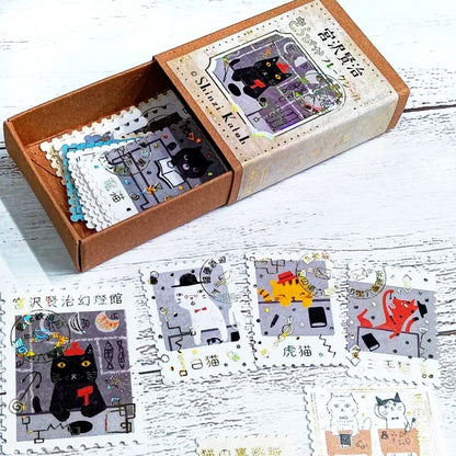 SEAL-DO PRINTING Kirapika Foil Flake Stickers - The Cat's Office - Additional product image