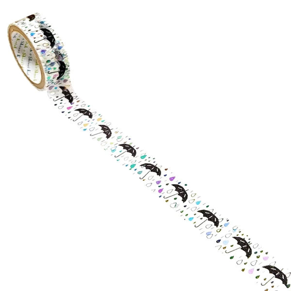 SEAL-DO PRINTING Kirapika Foil Masking Tape - Rainbow Rain