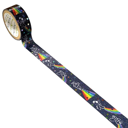 SEAL-DO PRINTING Kirapika Foil Masking Tape - Night Rainbow