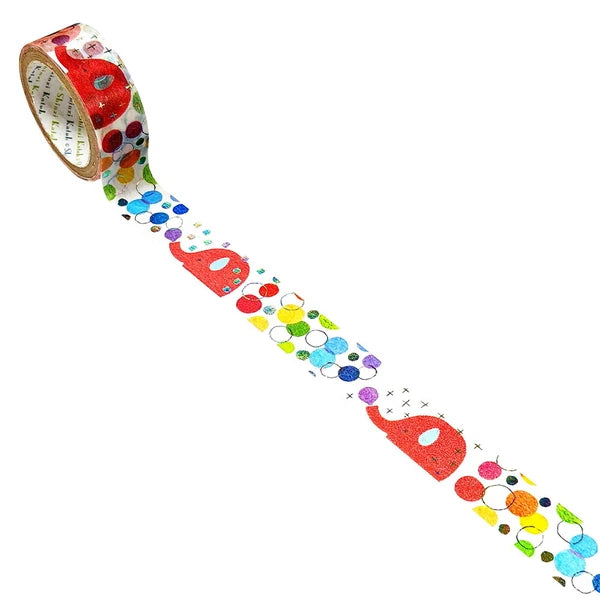 SEAL-DO PRINTING Kirapika Foil Masking Tape - Rainbow Shower