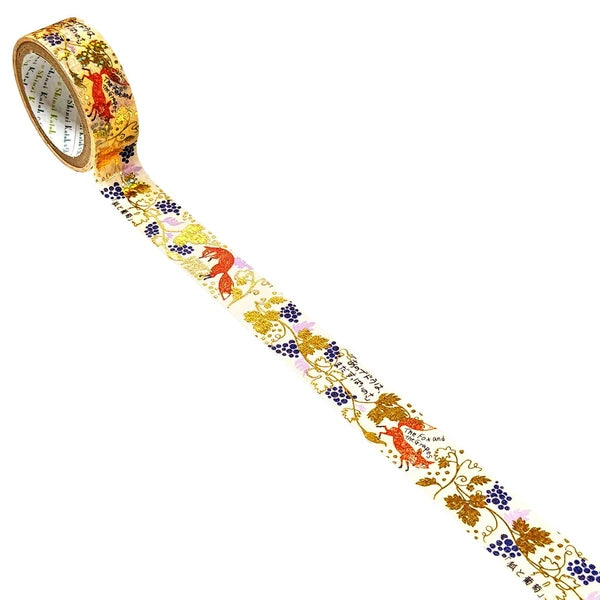 SEAL-DO PRINTING Fairy Tale Jewels Kirapika Masking Tape - The Fox and the Grapes