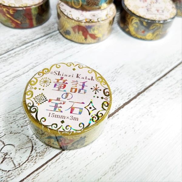 SEAL-DO PRINTING Fairy Tale Jewels Kirapika Masking Tape - The Boy Who Cried Wolf