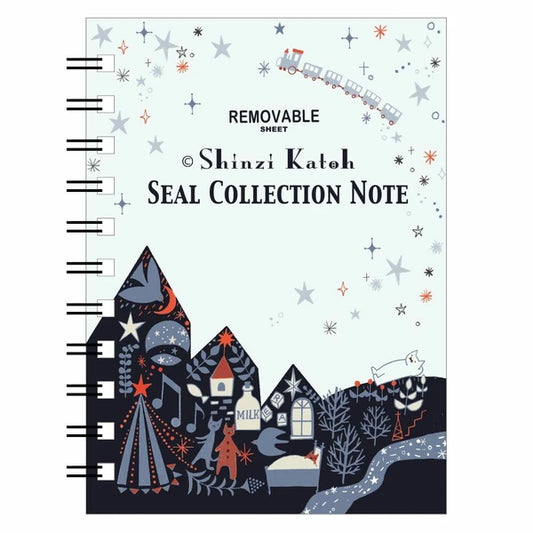 SEAL-DO PRINTING Shinzi Katoh Sticker Book - Night on the Galactic Railroad