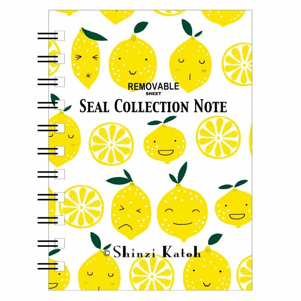 SEAL-DO PRINTING Shinzi Katoh Sticker Book - Lemon Fruit
