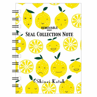 SEAL-DO PRINTING Shinzi Katoh Sticker Book - Lemon Fruit