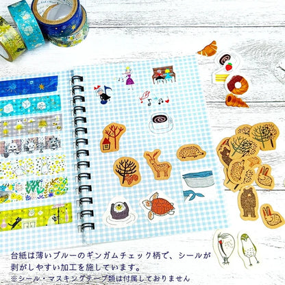 SEAL-DO PRINTING Shinzi Katoh Sticker Book - Stardust Cookie Cat