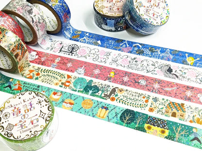 SEAL-DO PRINTING Fairy Tale Jewels Grimm Kirapika Masking Tape - Sleeping Beauty