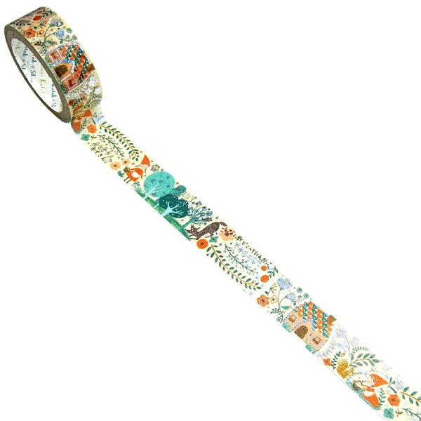 SEAL-DO PRINTING Fairy Tale Jewels Kirapika Masking Tape - Little Red Riding Hood - Additional product image