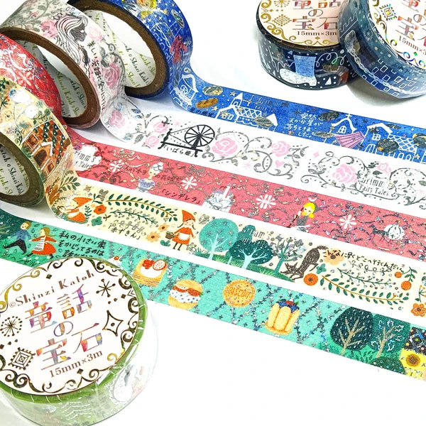 SEAL-DO PRINTING Fairy Tale Jewels Kirapika Masking Tape - Little Red Riding Hood - Additional product image