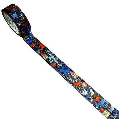 SEAL-DO PRINTING Fairy Tale Jewels Grimm Kirapika Masking Tape - The Bremen Town Musicians