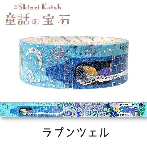 SEAL-DO PRINTING Fairy Tale Jewels Grimm Kirapika Masking Tape - Rapunzel