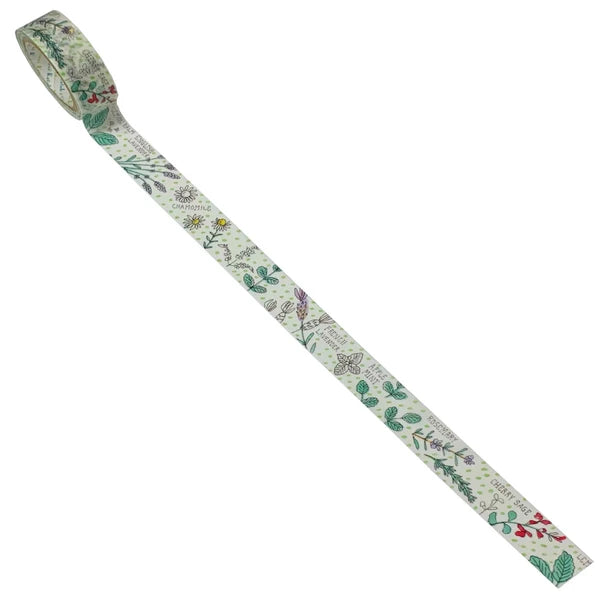 SEAL-DO PRINTING Heavenly Garden Masking Tape - Herb