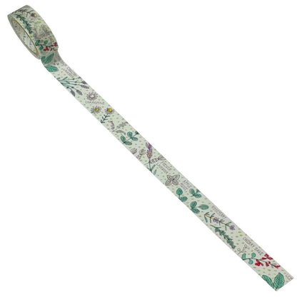 SEAL-DO PRINTING Heavenly Garden Masking Tape - Herb