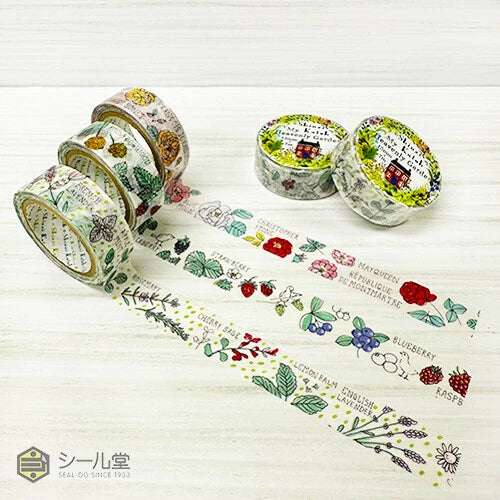 SEAL-DO PRINTING Heavenly Garden Masking Tape - Herb
