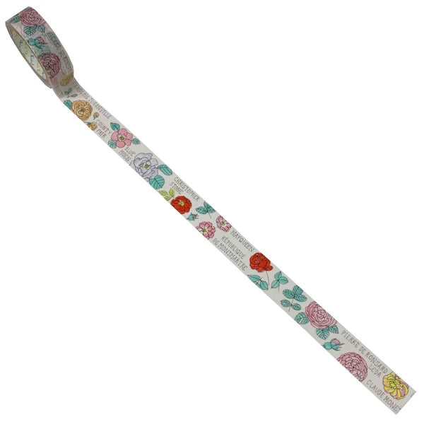 SEAL-DO PRINTING Heavenly Garden Masking Tape - Rose