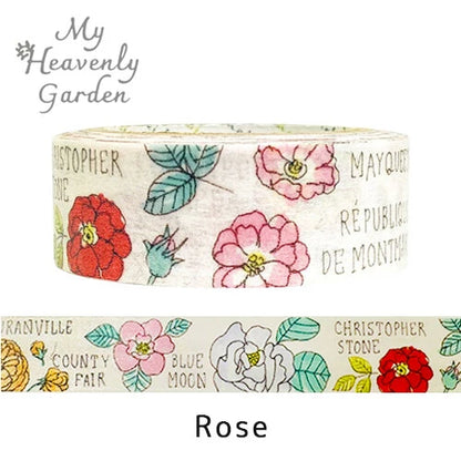 SEAL-DO PRINTING Heavenly Garden Masking Tape - Rose