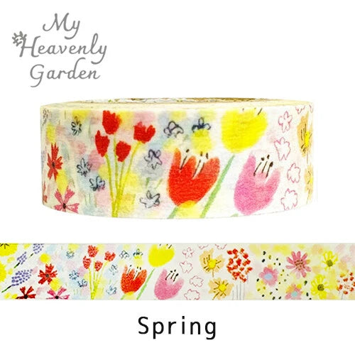 SEAL-DO PRINTING Heavenly Garden Masking Tape - Spring