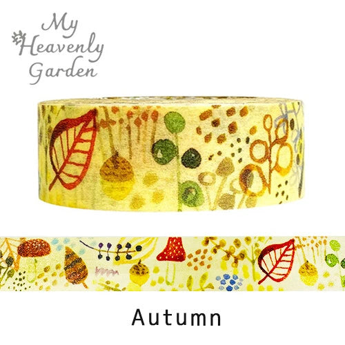 SEAL-DO PRINTING Heavenly Garden Masking Tape - Autumn