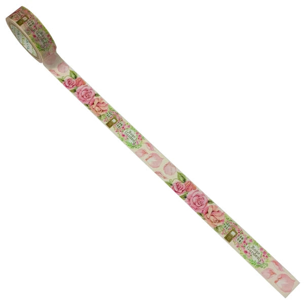 SEAL-DO PRINTING Heavenly Garden Masking Tape - Rose Garden