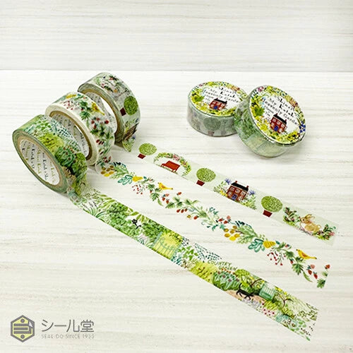 SEAL-DO PRINTING Heavenly Garden Masking Tape - Garden Letter