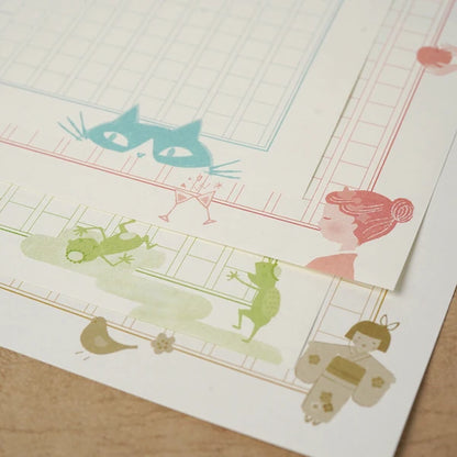 Kinose Printing I Am a Cat Manuscript Paper