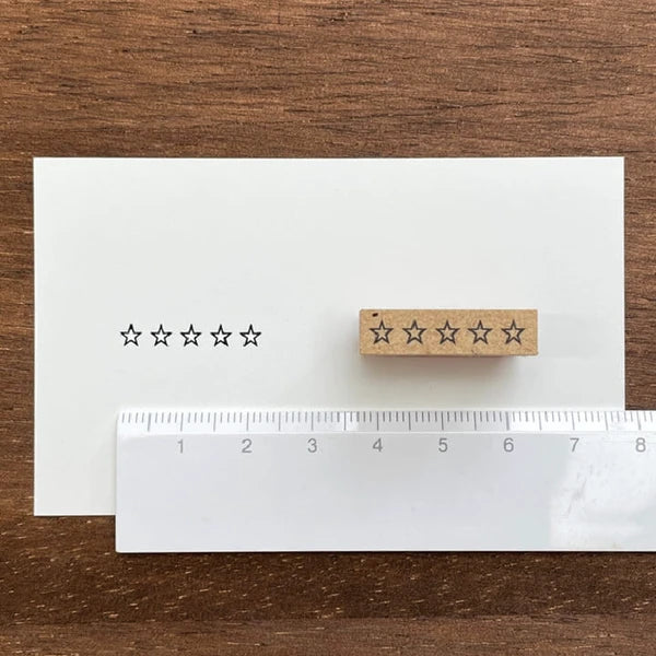 STAMP MARCHE Five-Star 23mm Stamp