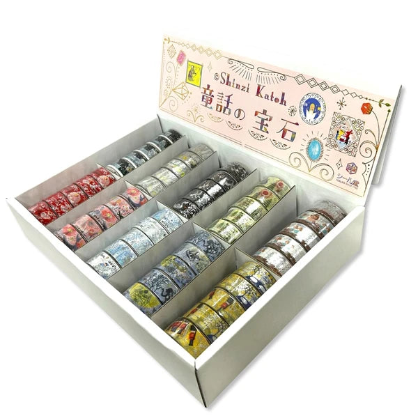 SEAL-DO PRINTING Fairy Tale Jewels Andersen Kirapika Masking Tape Display Set